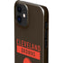 NFL Cleveland Browns Brown Performance Series iPhone 12 Mini Lite Case