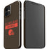 NFL Cleveland Browns Brown Performance Series iPhone 12 Mini Lite Case
