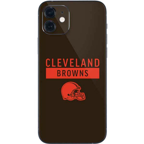 NFL Cleveland Browns Brown Performance Series iPhone 12 Mini Skin