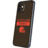 NFL Cleveland Browns Brown Performance Series iPhone 12 Mini Skin