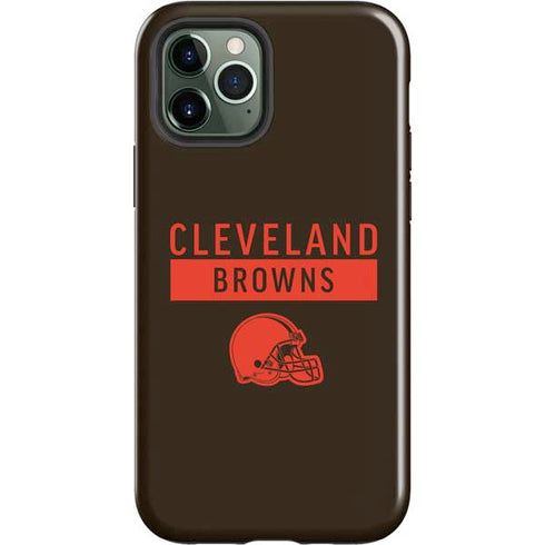 NFL Cleveland Browns Brown Performance Series iPhone 12 Pro Impact Case