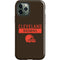 NFL Cleveland Browns Brown Performance Series iPhone 12 Pro Impact Case