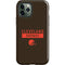 NFL Cleveland Browns Brown Performance Series iPhone 12 Pro Max Impact Case