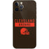 NFL Cleveland Browns Brown Performance Series iPhone 12 Pro Skin