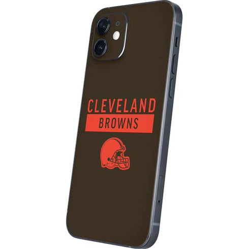 NFL Cleveland Browns Brown Performance Series iPhone 12 Skin