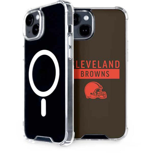 NFL Cleveland Browns Brown Performance Series iPhone 13 MagSafe Case