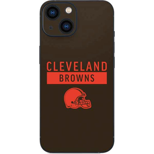 NFL Cleveland Browns Brown Performance Series iPhone 13 Mini Skin