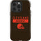 NFL Cleveland Browns Brown Performance Series iPhone 13 Pro Impact Case