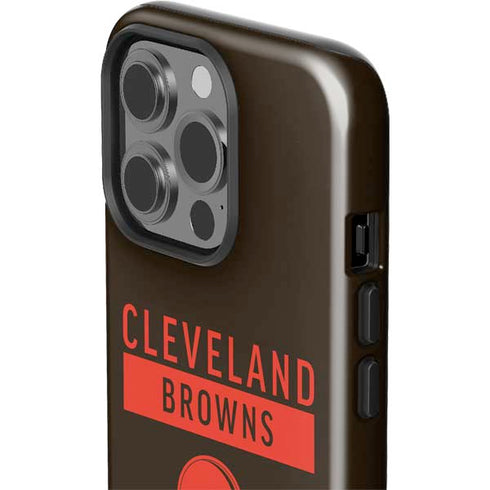 NFL Cleveland Browns Brown Performance Series iPhone 13 Pro Impact Case