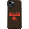 NFL Cleveland Browns Brown Performance Series iPhone 15 Plus Impact Case