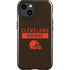 NFL Cleveland Browns Brown Performance Series iPhone 15 Plus Impact Case