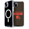 NFL Cleveland Browns Brown Performance Series iPhone 14 MagSafe Case