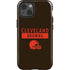 NFL Cleveland Browns Brown Performance Series iPhone 15 Impact Case