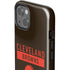 NFL Cleveland Browns Brown Performance Series iPhone 15 Impact Case