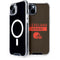 NFL Cleveland Browns Brown Performance Series iPhone 15 Plus MagSafe Case