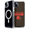 NFL Cleveland Browns Brown Performance Series iPhone 14 Plus MagSafe Case