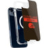 NFL Cleveland Browns Brown Performance Series iPhone 14 Plus MagSafe Case
