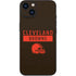 NFL Cleveland Browns Brown Performance Series iPhone 15 Plus Skin