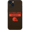 NFL Cleveland Browns Brown Performance Series iPhone 14 Plus Skin