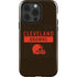 NFL Cleveland Browns Brown Performance Series iPhone 14 Pro Impact Case