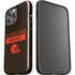 NFL Cleveland Browns Brown Performance Series iPhone 15 Pro Max Impact Case