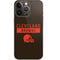 NFL Cleveland Browns Brown Performance Series iPhone 14 Pro Skin