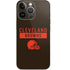 NFL Cleveland Browns Brown Performance Series iPhone 14 Pro Skin