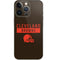 NFL Cleveland Browns Brown Performance Series iPhone 15 Pro Skin