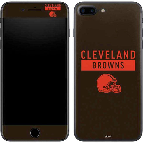 NFL Cleveland Browns Brown Performance Series iPhone 7 Plus Skin