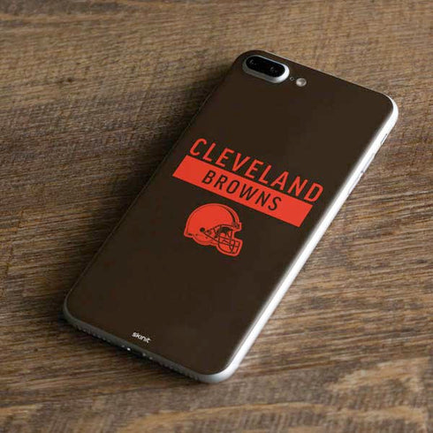 NFL Cleveland Browns Brown Performance Series iPhone 7 Plus Skin