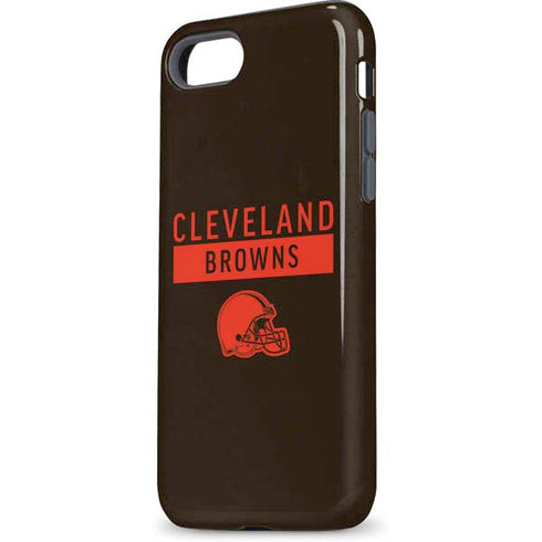 NFL Cleveland Browns Brown Performance Series iPhone 7 Pro Case