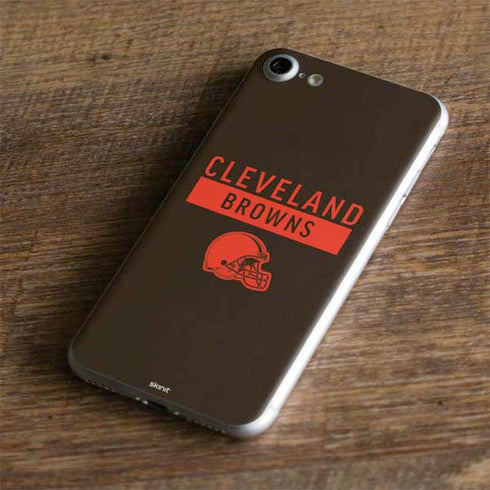 NFL Cleveland Browns Brown Performance Series iPhone 7 Skin