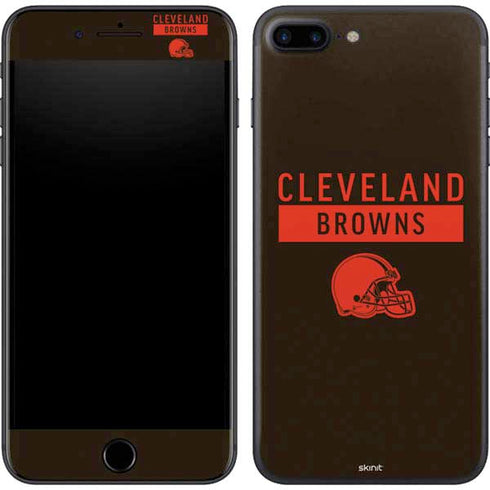 NFL Cleveland Browns Brown Performance Series iPhone 8 Plus Skin