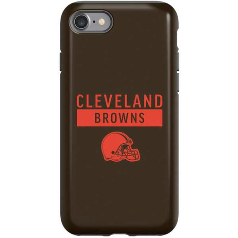 NFL Cleveland Browns Brown Performance Series iPhone SE (2nd & 3rd Gen) Pro Case