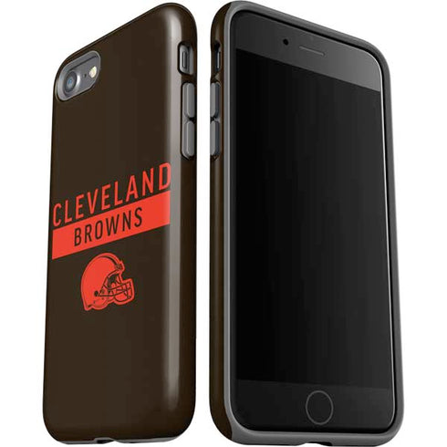 NFL Cleveland Browns Brown Performance Series iPhone SE (2nd & 3rd Gen) Pro Case