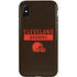 NFL Cleveland Browns Brown Performance Series iPhone X Pro Case