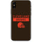 NFL Cleveland Browns Brown Performance Series iPhone X Skin