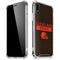 NFL Cleveland Browns Brown Performance Series iPhone XR Clear Case