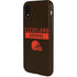 NFL Cleveland Browns Brown Performance Series iPhone XR Pro Case