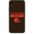 NFL Cleveland Browns Brown Performance Series iPhone XR Skin