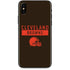 NFL Cleveland Browns Brown Performance Series iPhone XS Max Skin