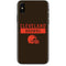 NFL Cleveland Browns Brown Performance Series iPhone XS Skin