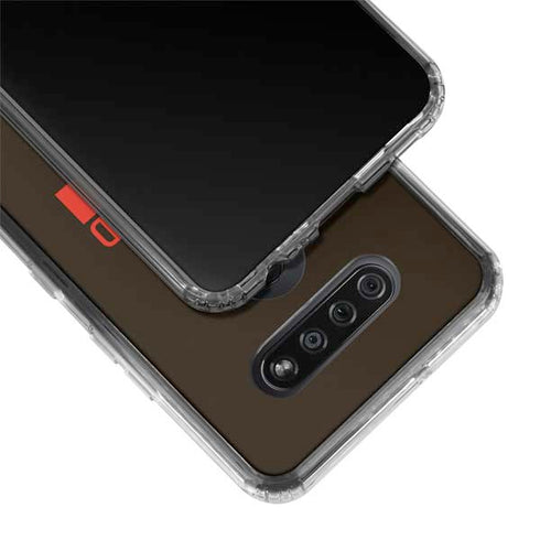 NFL Cleveland Browns Brown Performance Series LG K51/Q51 Clear Case