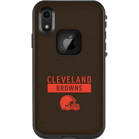 NFL Cleveland Browns Brown Performance Series LifeProof Fre iPhone Skin