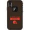 NFL Cleveland Browns Brown Performance Series LifeProof Fre iPhone Skin