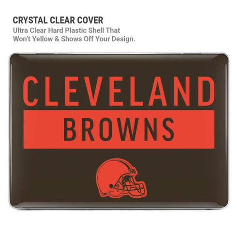 NFL Cleveland Browns Brown Performance Series MacBook Air 15in (2023-2025) Case plus Skin