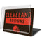 NFL Cleveland Browns Brown Performance Series MacBook Pro 15in (2016-19) Case plus Skin