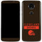 NFL Cleveland Browns Brown Performance Series Moto E5 Plus Skin