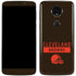 NFL Cleveland Browns Brown Performance Series Moto E5 Plus Skin
