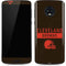 NFL Cleveland Browns Brown Performance Series Moto G6 Skin